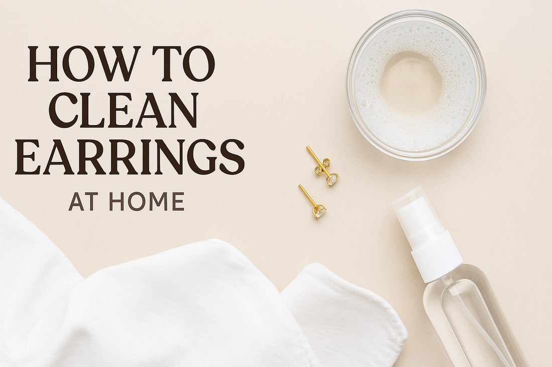 How to Clean Earrings at Home: Disinfect with Rubbing Alcohol & Easy Tips
