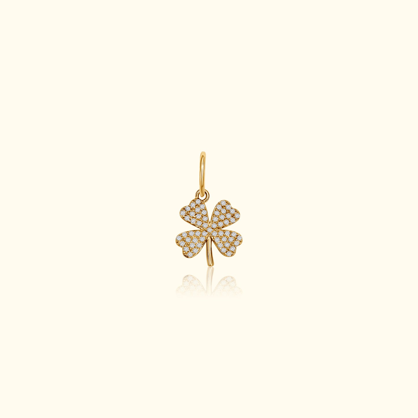 Diamond Clover Pendant