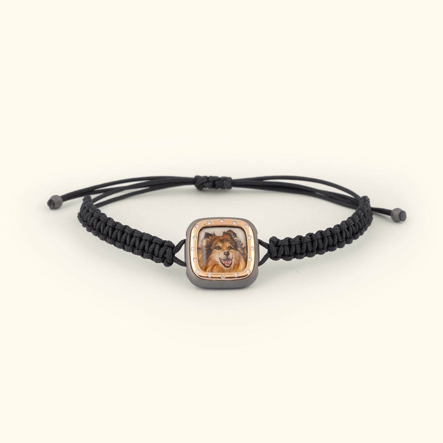 The Billig Custom Hand-Painted Pet Pawtrait Bracelet