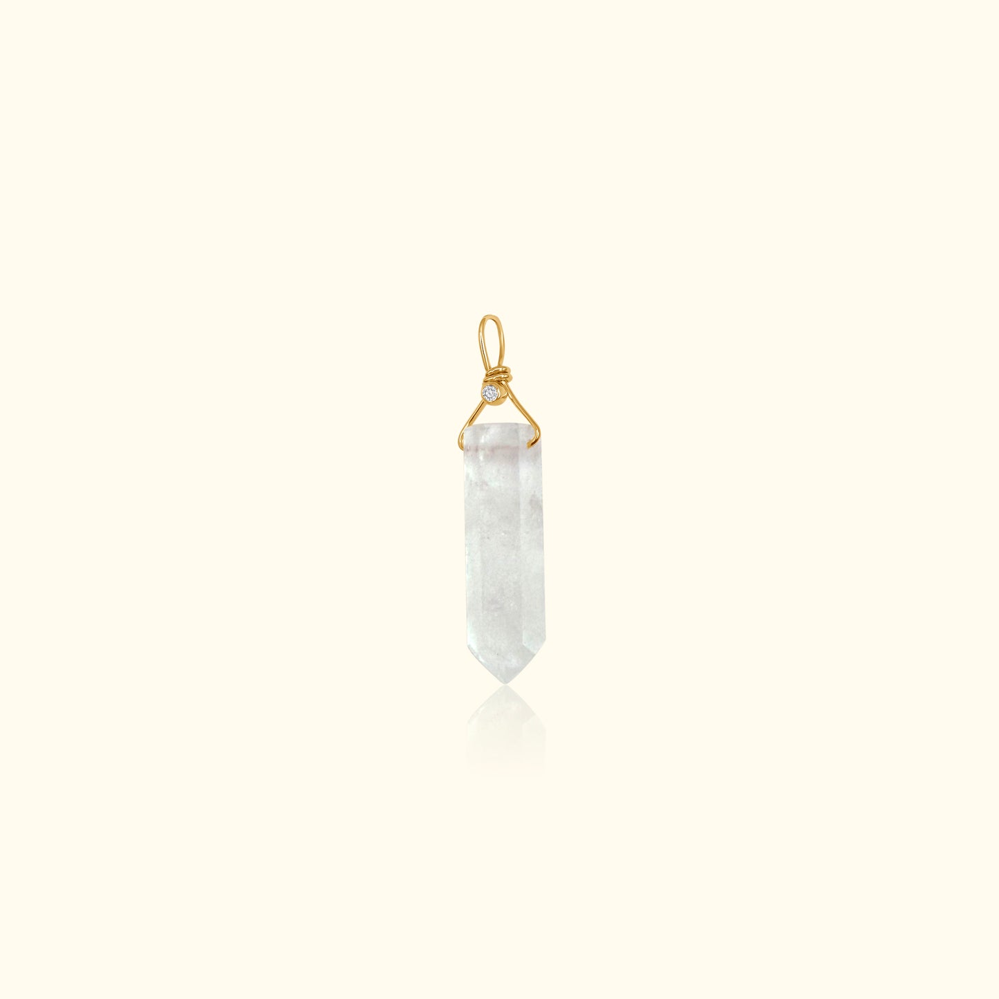 Rock Crystal Medallion