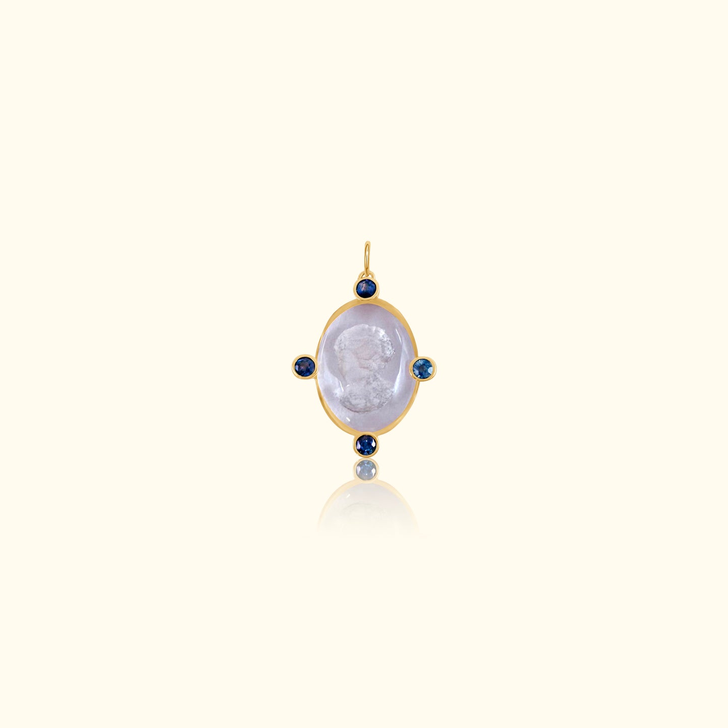 Mademoiselle Sapphire Medallion