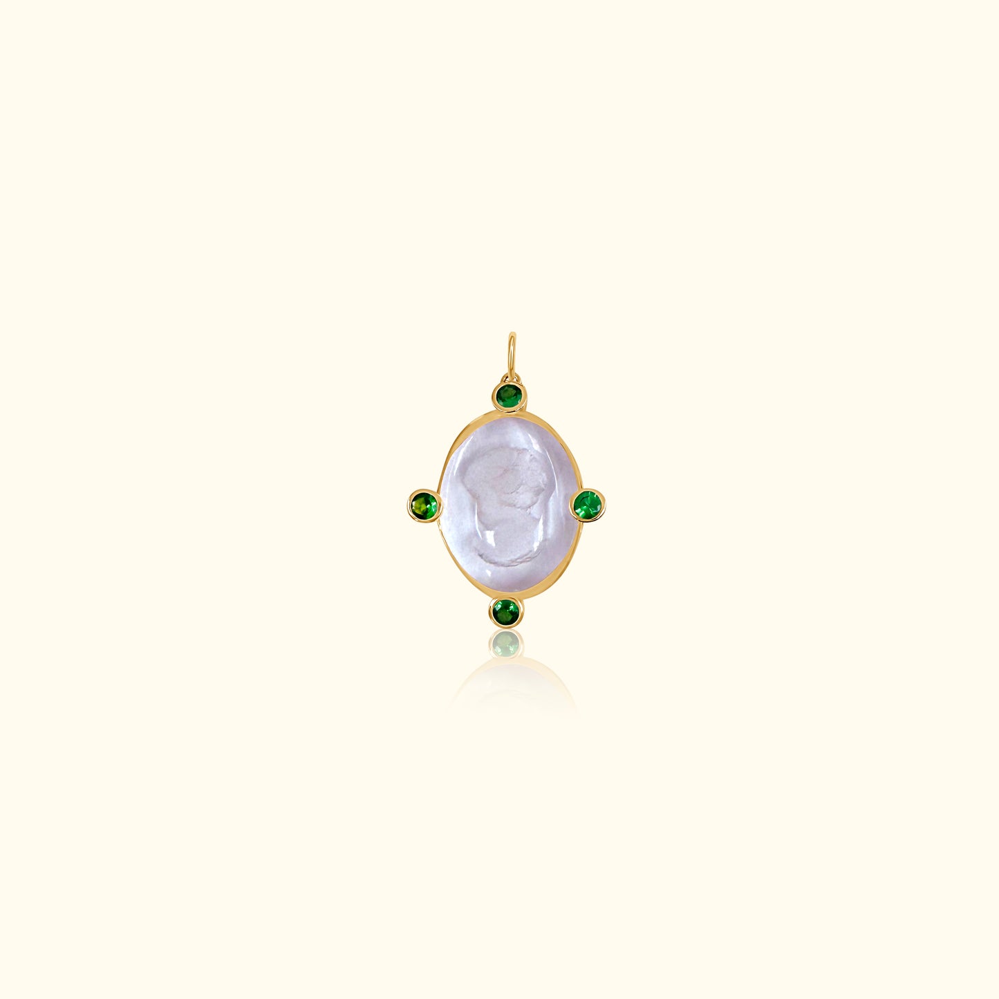 Mademoiselle Tsavorite Medallion