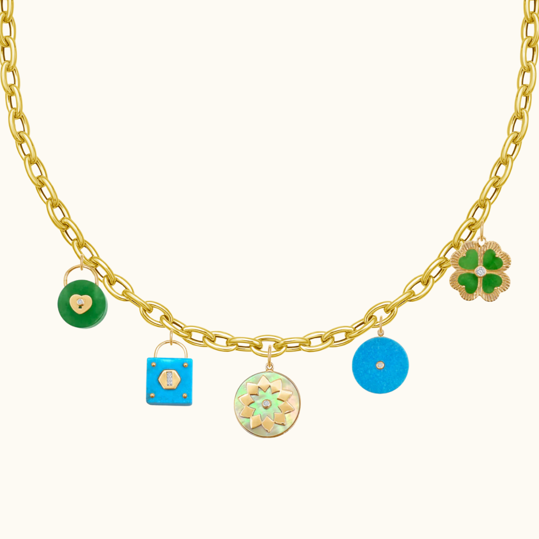 Eden Jade Clover Pendant