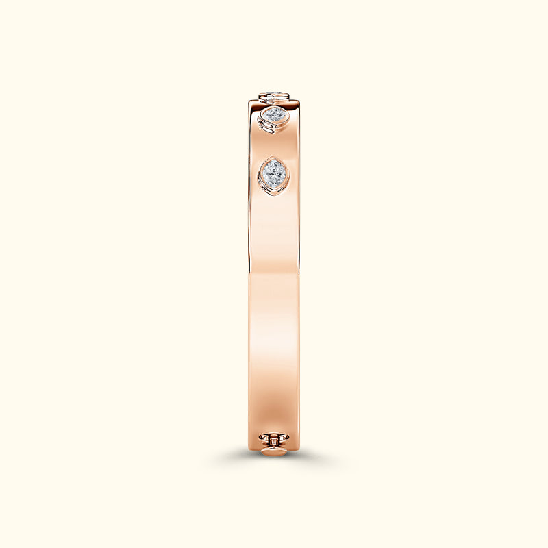 Bezel Set Marquise Bracelet