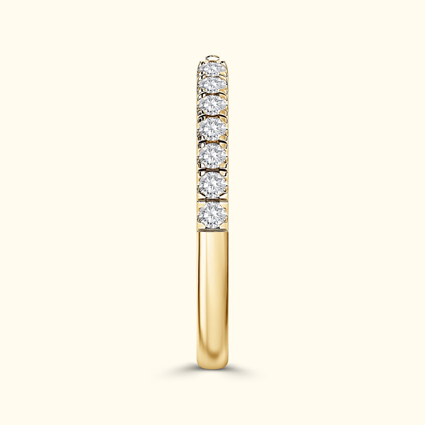 'Juliette' Open Diamond Wedding Band