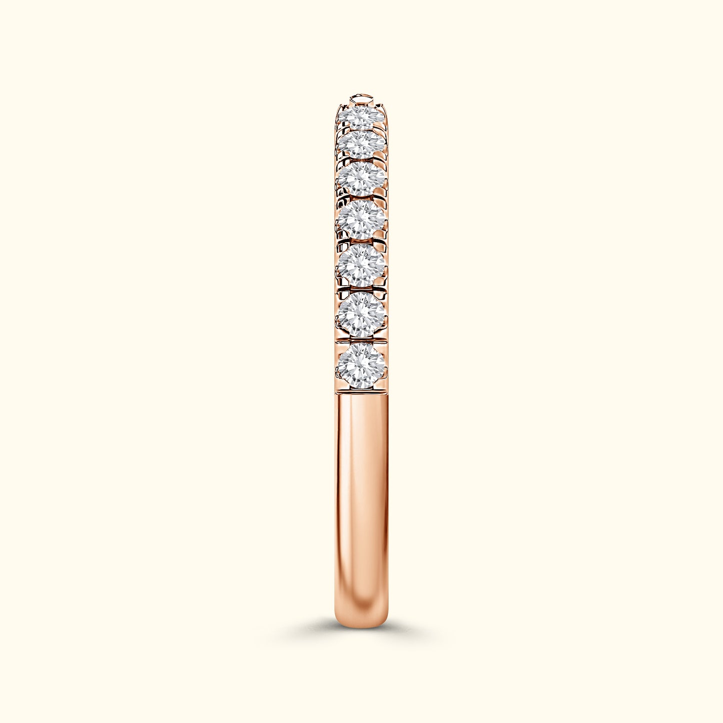 'Juliette' Open Diamond Wedding Band