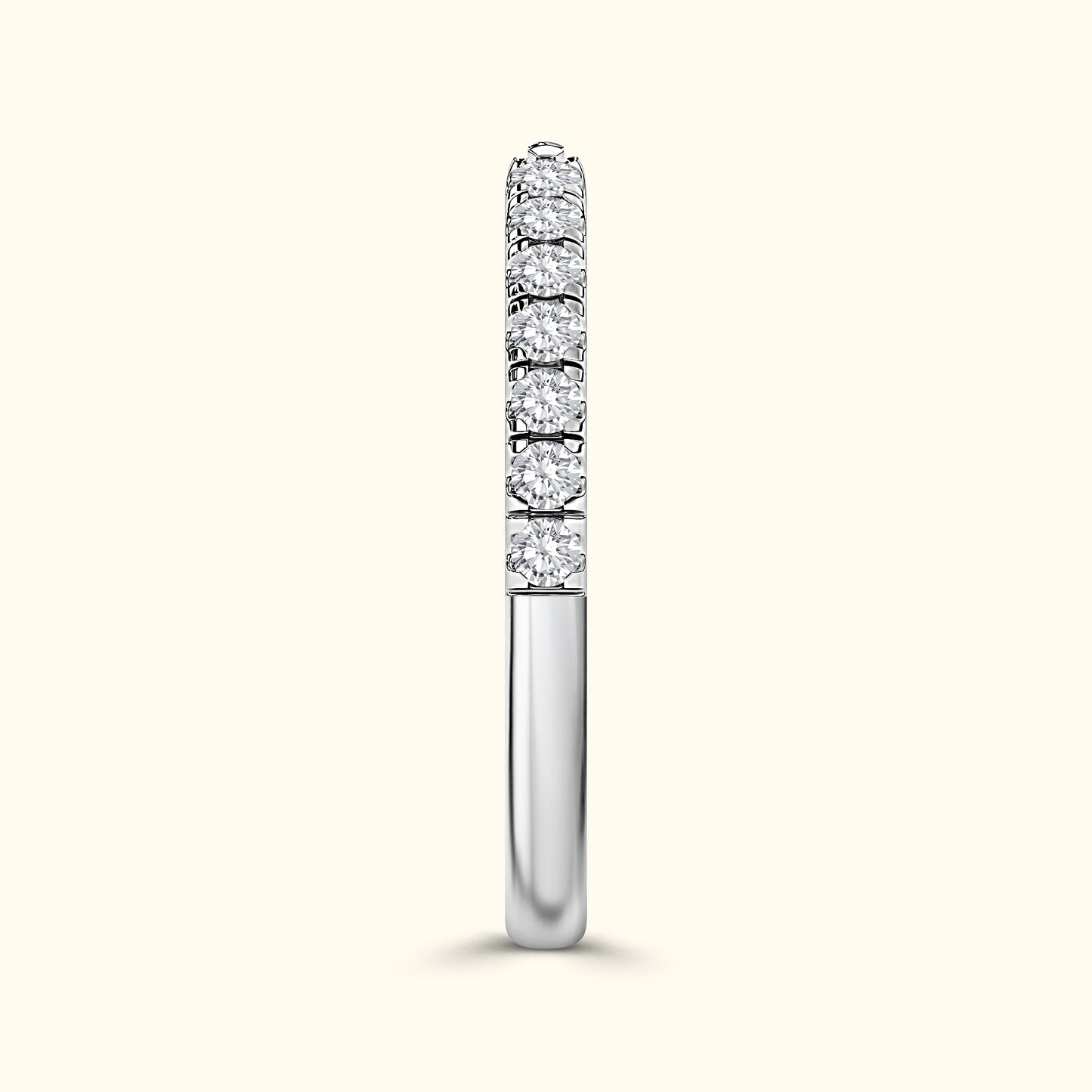 'Juliette' Open Diamond Wedding Band