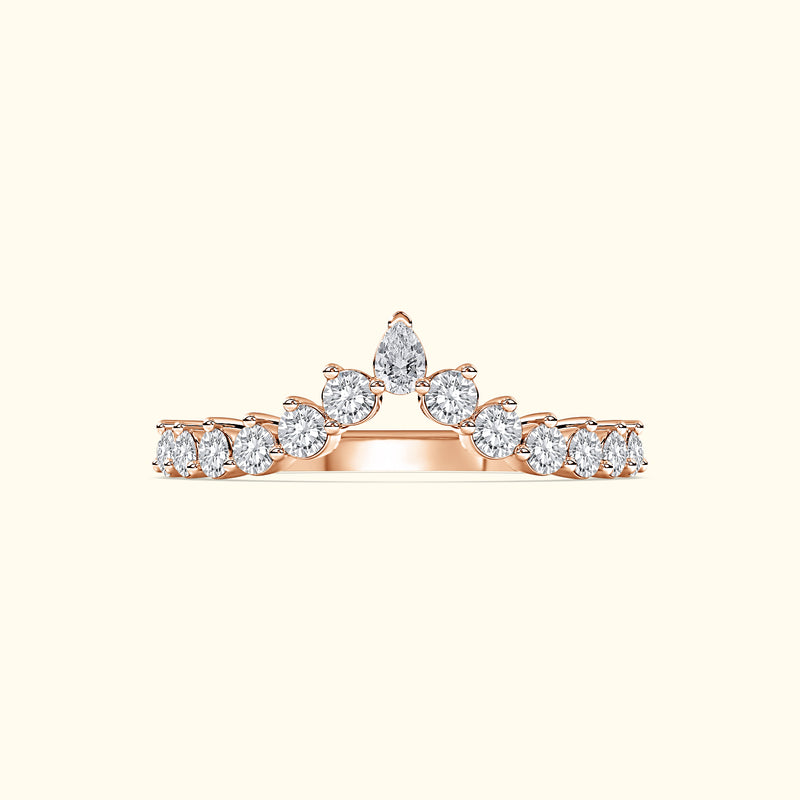 'Diana' Wedding Band