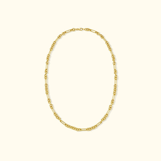 Paperclip + Rope Charm Chain
