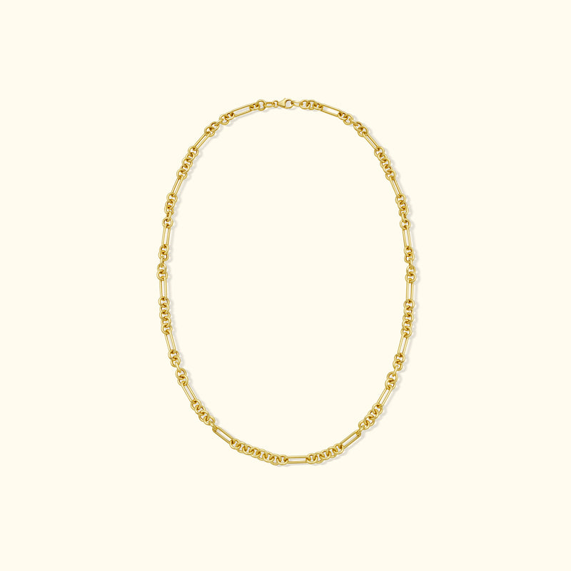 Paperclip + Rope Charm Chain