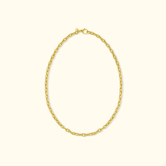 Oval Link Charm Chain