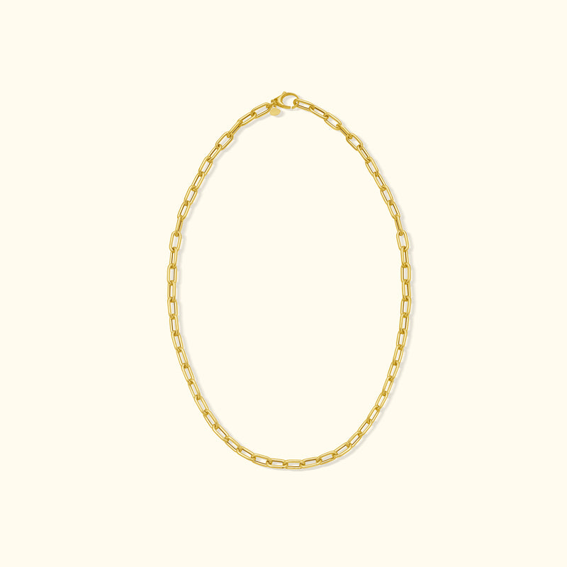 Paperclip Charm Chain