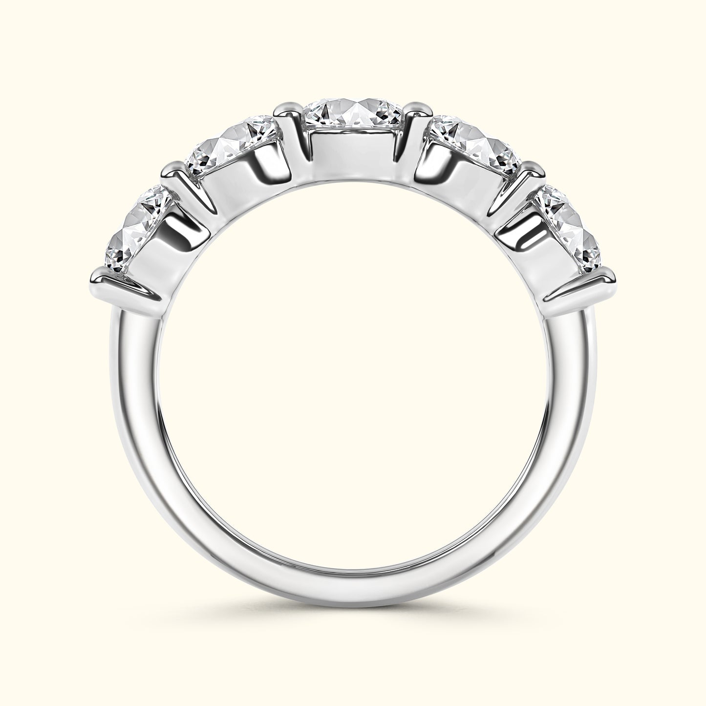 'Emily' 5 Stone 3.00ct Diamond Wedding Ring