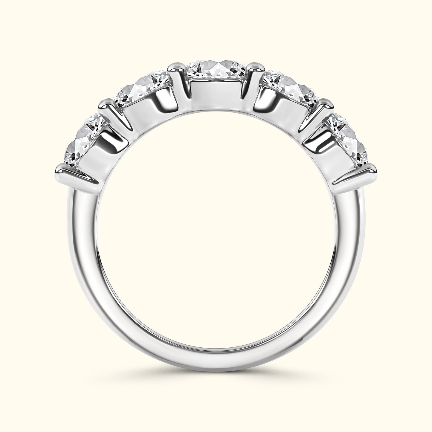 'Emily' 5 Stone 2.00ct Diamond Wedding Ring