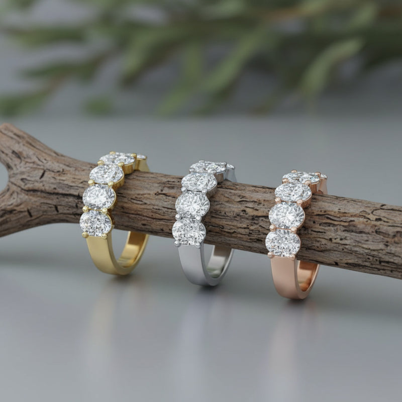 'Hazel' Wedding Band