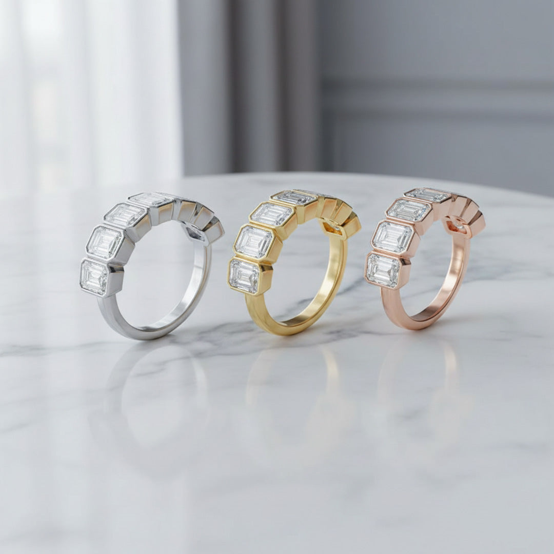 'Reagan' Wedding Band