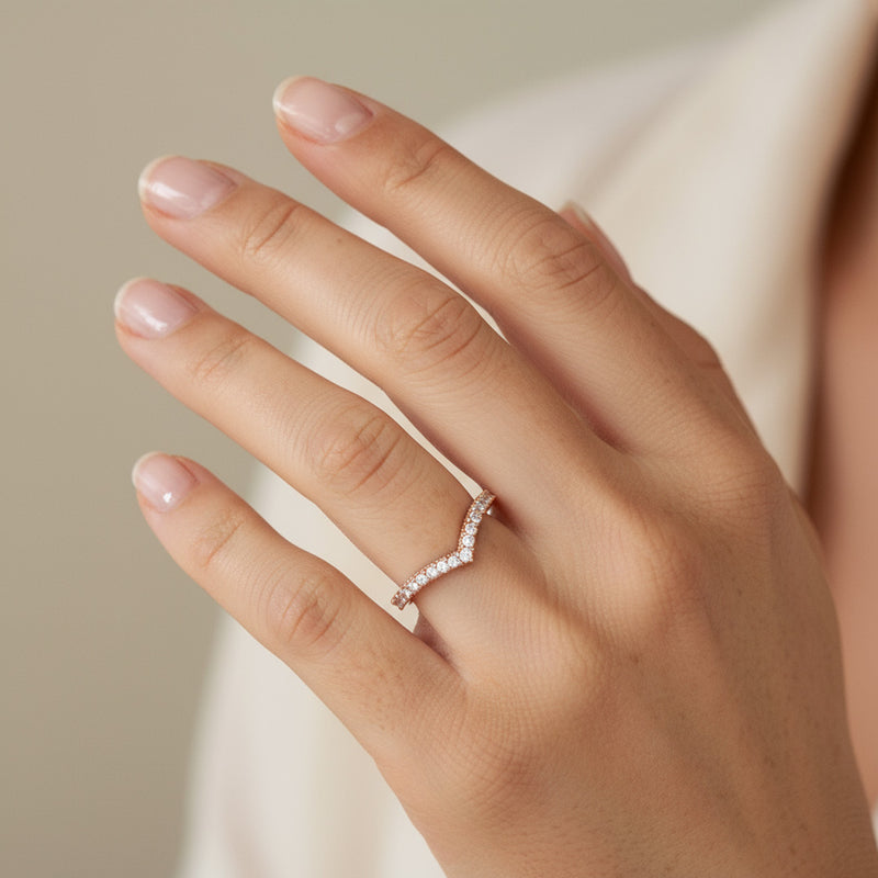 'Emmie' Wedding Band