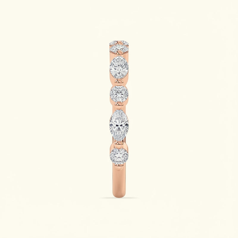 'Violet' Wedding Band