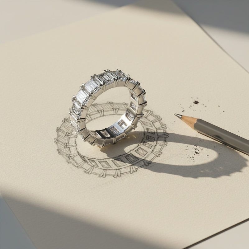 'Julia' Wedding Band