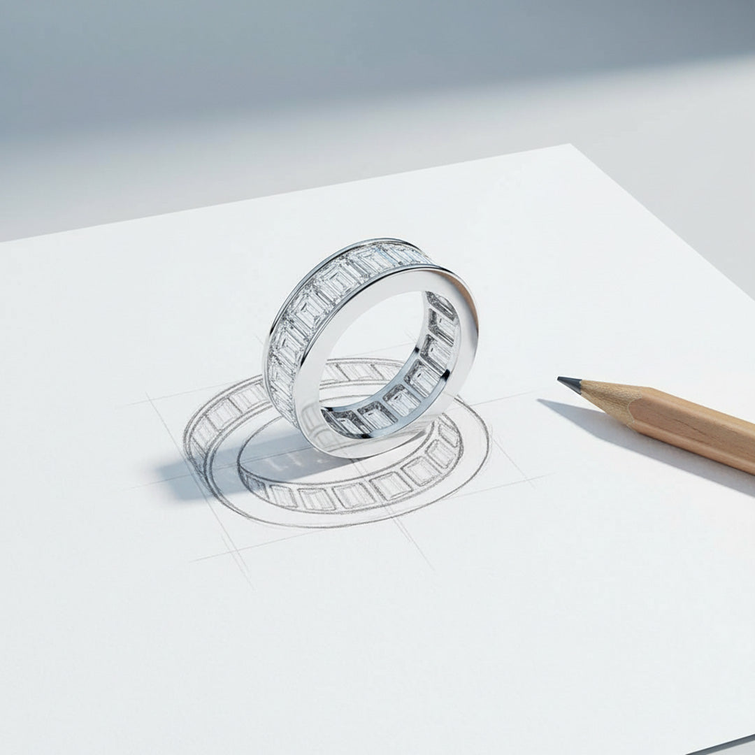 'Allison' Wedding Band