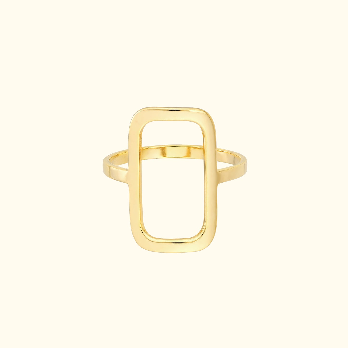 Paper Clip Link Ring