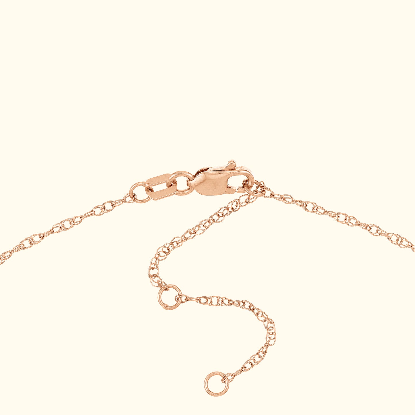 Vertical Block Numeral Necklace