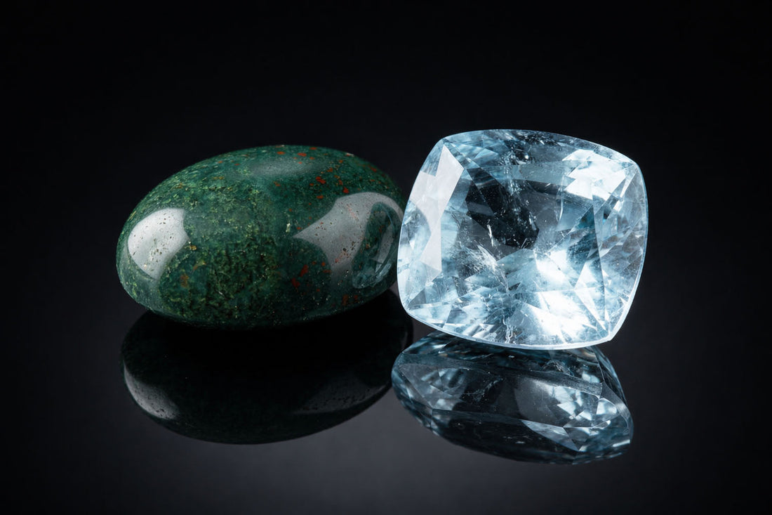 March Birthstone Jewelry Guide: Aquamarine, Bloodstone & Their Meaning