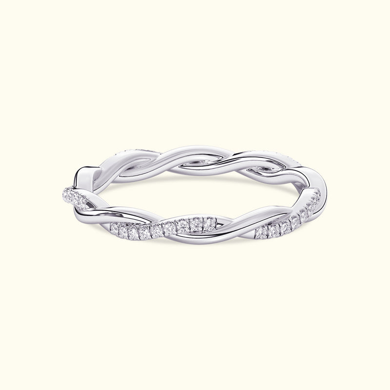 'Lacy' Wedding Band