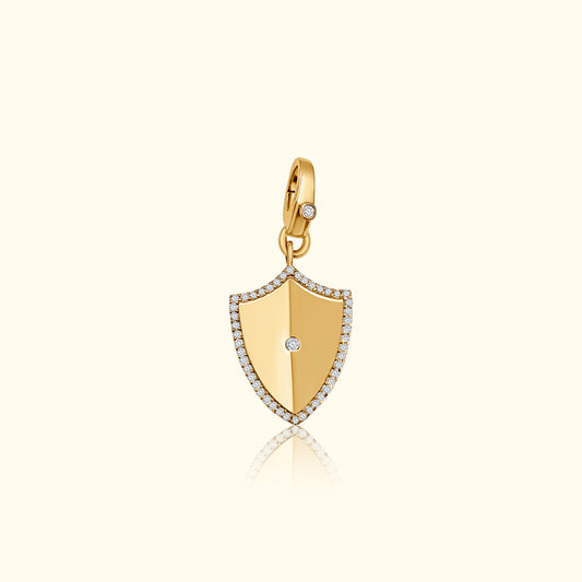 Diamond Shield Pendant