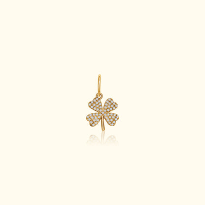 Diamond Clover Pendant
