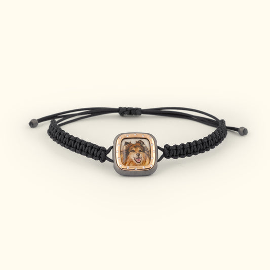The Billig Custom Hand-Painted Pet Pawtrait Bracelet