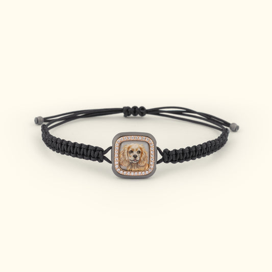 The Billig Custom Hand-Painted Pet Pawtrait Bracelet