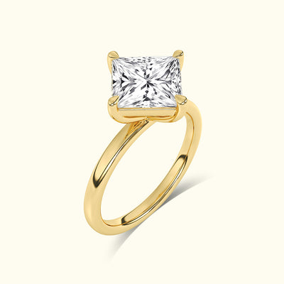 Iris Princess Cut Diamond Engagement Ring Setting