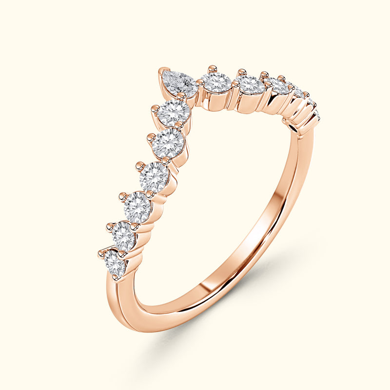 'Diana' Wedding Band