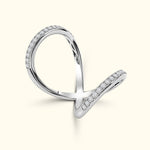 Double Band Diamond Ring