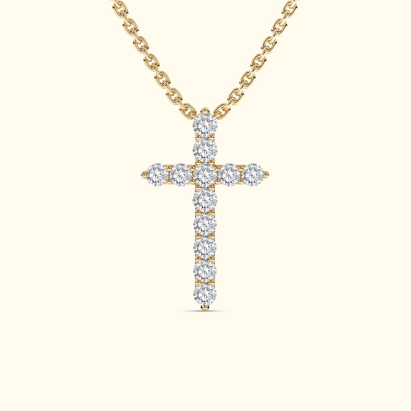 Diamond Cross Necklace