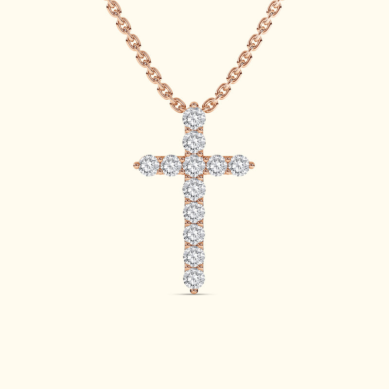 Diamond Cross Necklace