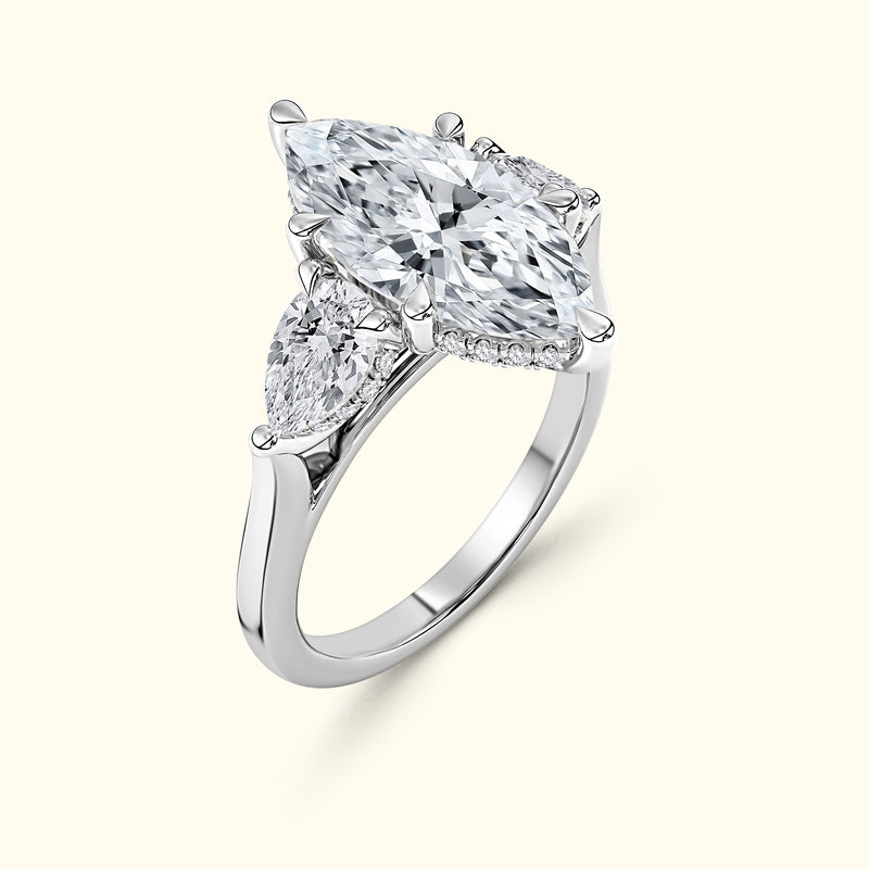 Daisy Engagement Ring