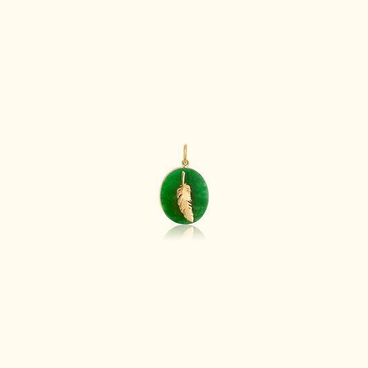 Jade Feather Medallion