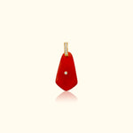 Carnelian and Diamond Medallion
