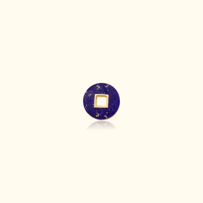 Lapis Disc Medallion