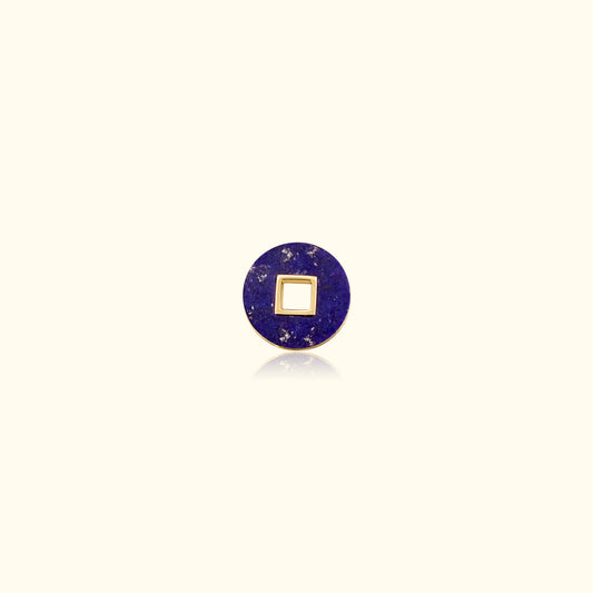 Lapis Disc Medallion