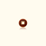 Tigers Eye Disc Medallion