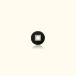 Onyx and Diamond Disc Medallion