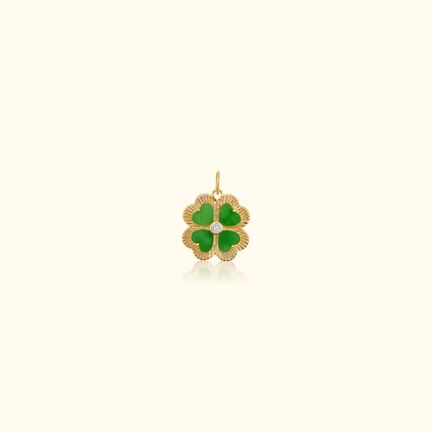 Eden Jade Clover Pendant