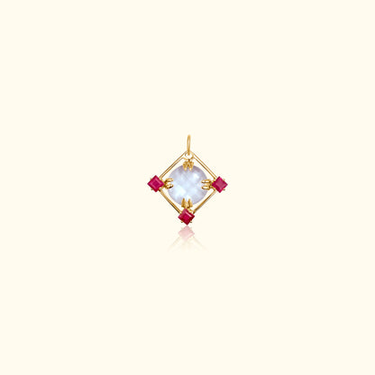 Ruby and Crystal Medallion