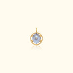 Rock Crystal Hexagon Medallion