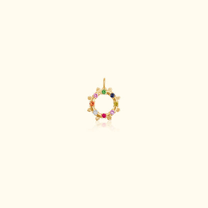 Rainbow Sun Medallion