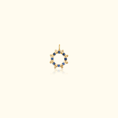 Sapphire Sun Medallion