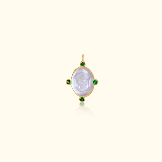 Mademoiselle Tsavorite Medallion